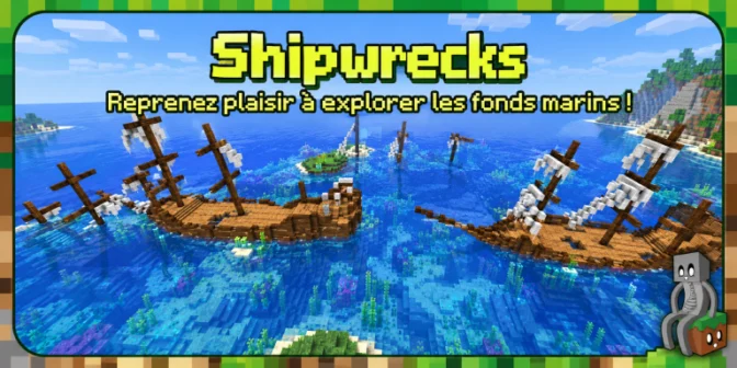 [Mod] Shipwrecks! [1.7.10 – 1.12.2]