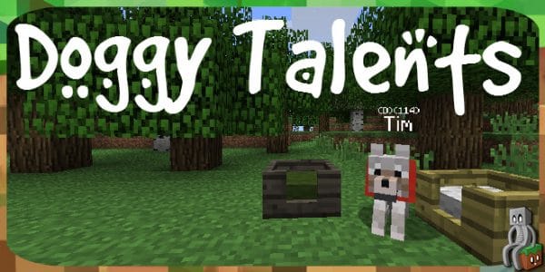 Mod Doggy Talents 1710 1144 Minecraft France