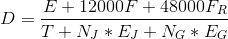 Flight Table equation