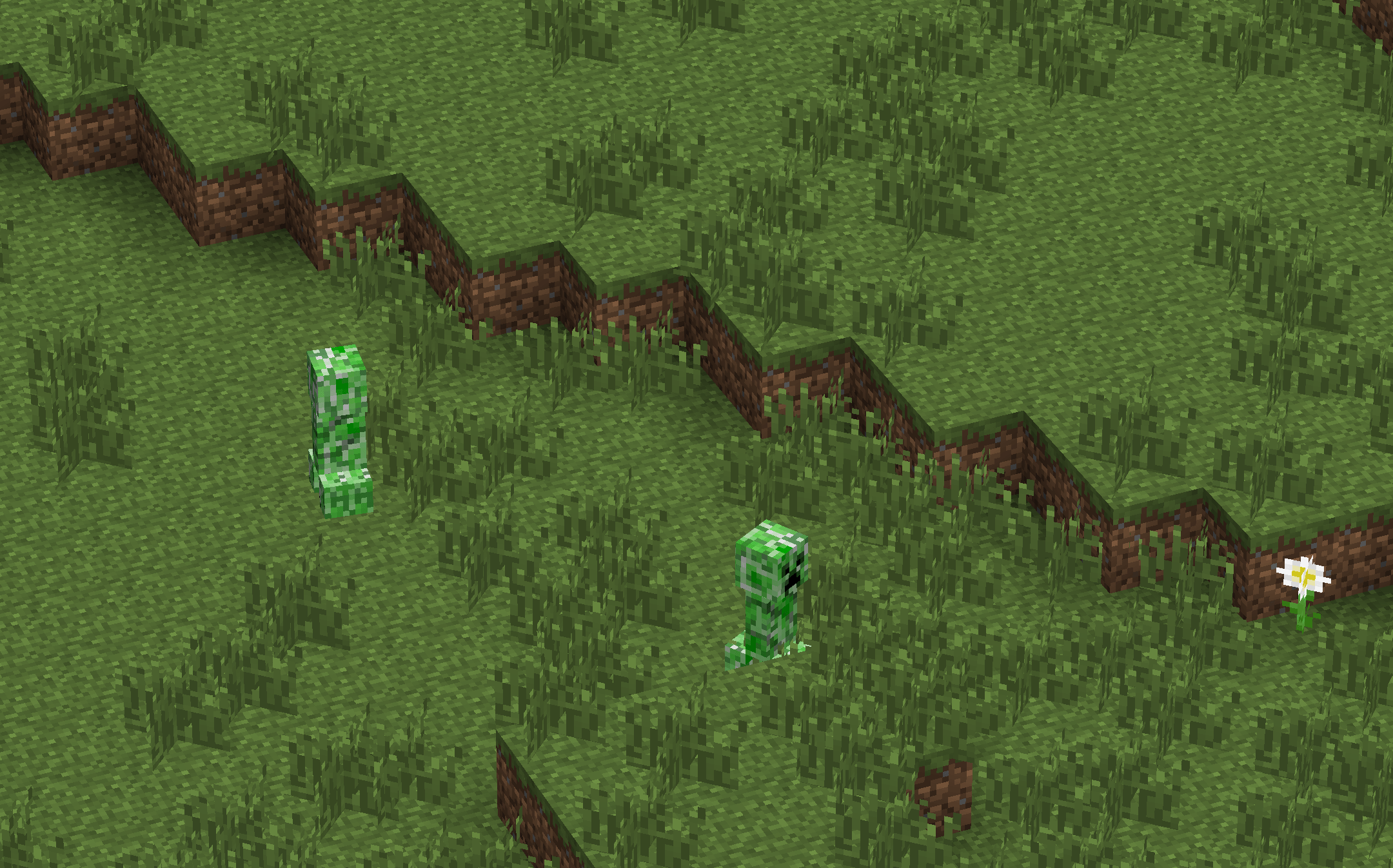 Zomm sur des Creepers