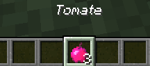 Une tomate dans l'inventaire