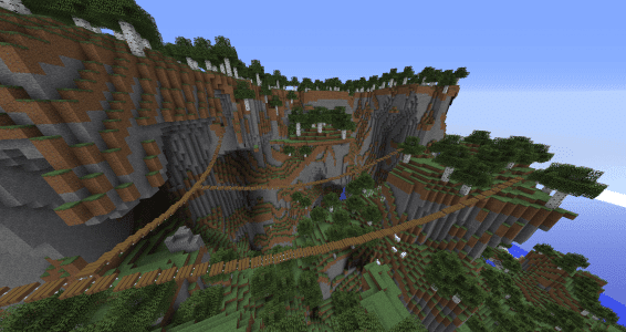 Mod : Rope Bridge [1.7.10 - 1.16.4] - Minecraft-France