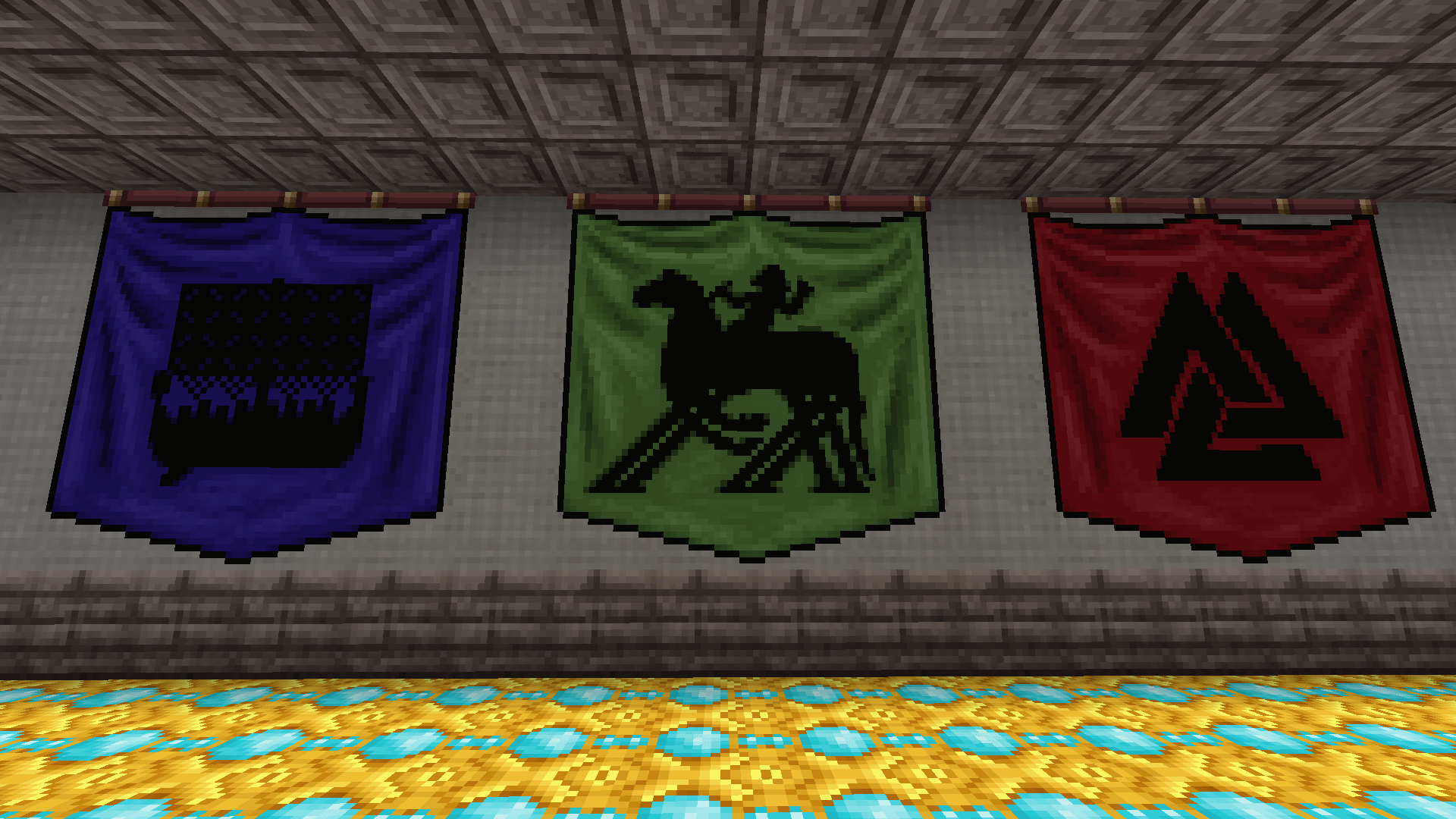 Les drapeaux de Lord Trilobite’s Norsecraft