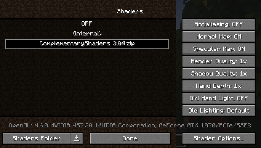 Comment Installer Un Shader Pack Avec Optifine Minecraft France Comment Installer Un Shader Pack Avec Optifine Minecraft France