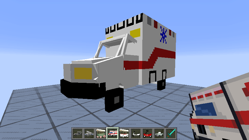 Comment Faire Une Voiture De Police Dans Minecraft [Mod] Transportation Mod [1.7.10 - 1.9] - Minecraft-France