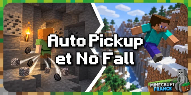 [Mod] Auto Pickup & No Fall [1.7.10 – 1.12.2]