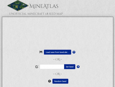 mineatlas outil en ligne de génération de seed