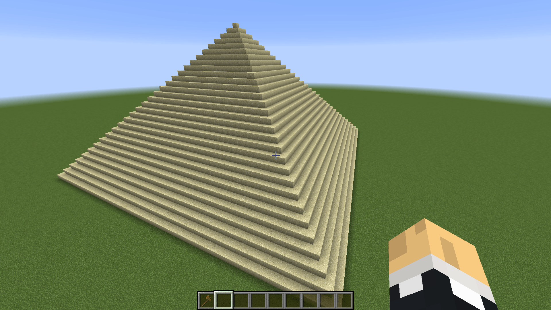 World Edit pyramid