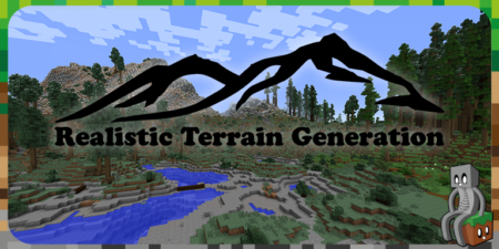 Realistic Terrain Generation - Mod Minecraft