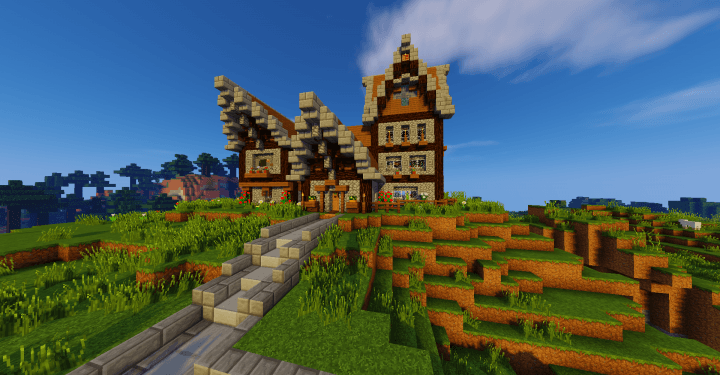 Schematic Minecraft Maison