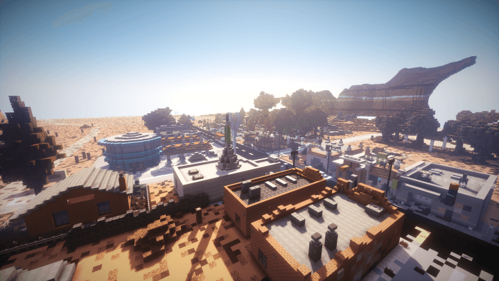 [Map] Radiator Springs (Cars Disney) [1.10] - Minecraft-France