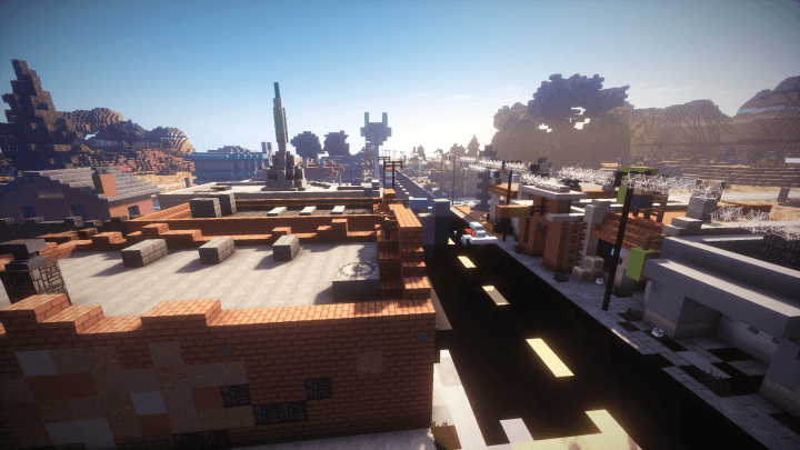 [Map] Radiator Springs (Cars Disney) [1.10] - Minecraft-France