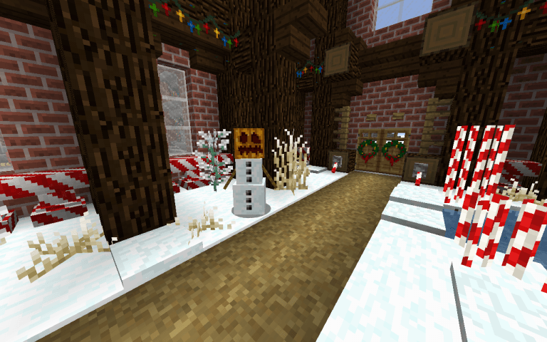C'est également Noël dans Minecraft - Minecraft-France