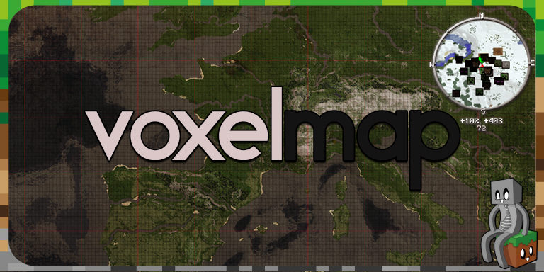 Mod Voxelmap 1 7 10 1 17 Minecraft France