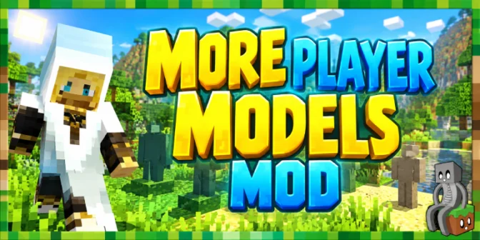 [Mod] More Player Models [1.7.10 – 1.20.4]