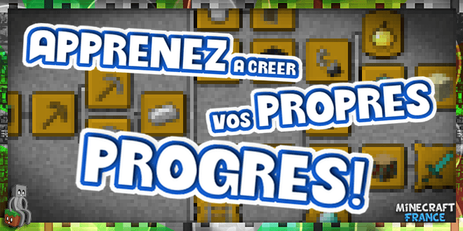 Apprenez à créer vos propres progrès