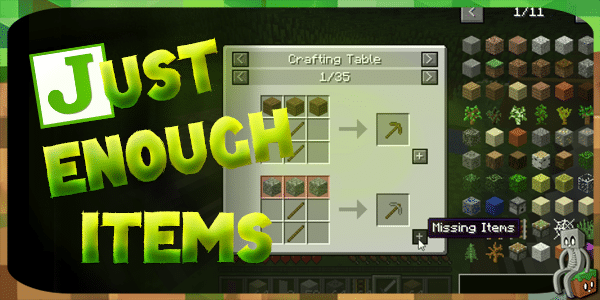 Mod Just Enough Items 1 8 9 1 16 3 Minecraft France