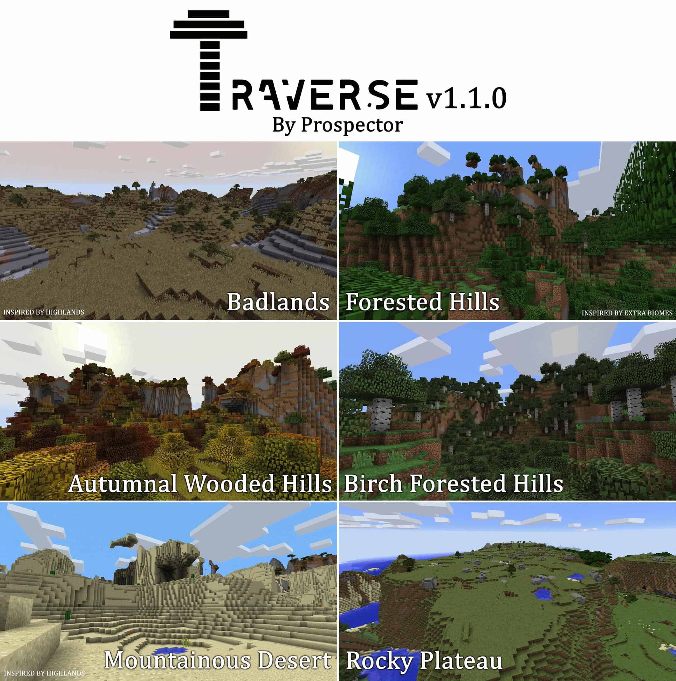 [Mod] Traverse [1.11.2  1.12] - Minecraft-France.fr