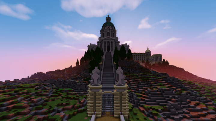 [Map] Baroque Village and Sanctuary [1.10] - Minecraft-France