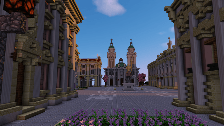 [Map] Baroque Village and Sanctuary [1.10] - Minecraft-France
