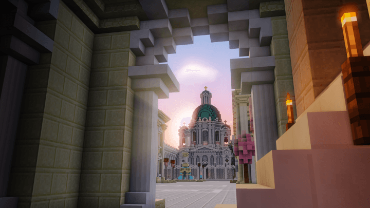 [Map] Baroque Village and Sanctuary [1.10] - Minecraft-France