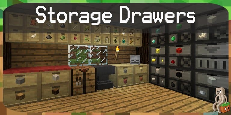 Mod Storage Drawers 1 7 10 1 16 2 Minecraft France