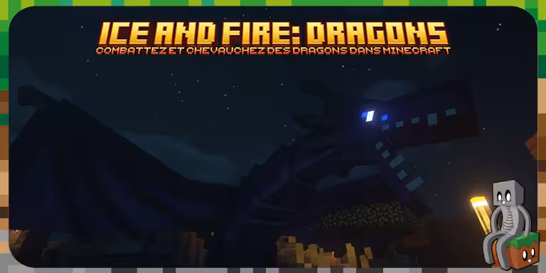 Ice and Fire : Dragons - Mod MInecraft