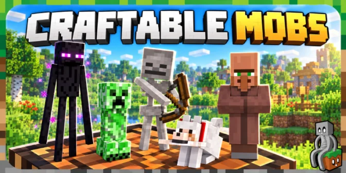[Mod] Craftable Mobs [1.11.2]
