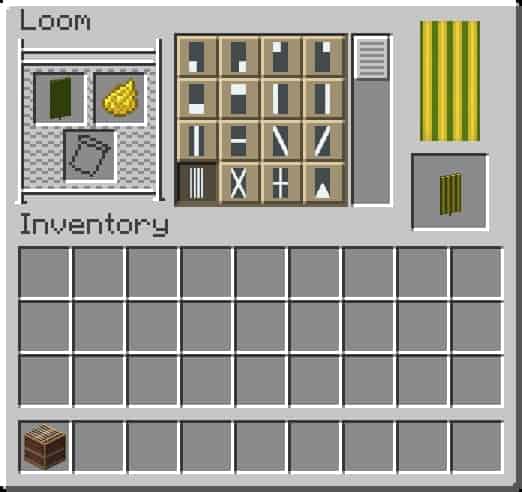 как сделать флаг на ткацком станке. ткацкий станок в майнкрафте 1.