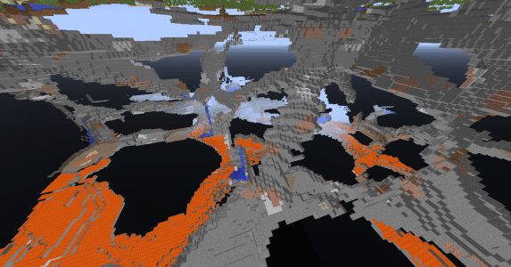 Worley's Caves - Aperçu en x-rau des galeries