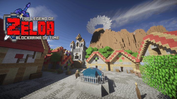 The Legend of Zelda: Ocarina of Time Map 1.12.2, 1.12 for Minecraft 