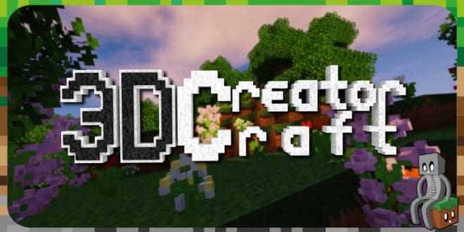 [Resource Pack] 3D CreatorCraft [1.9 - 1.15] - Minecraft-France