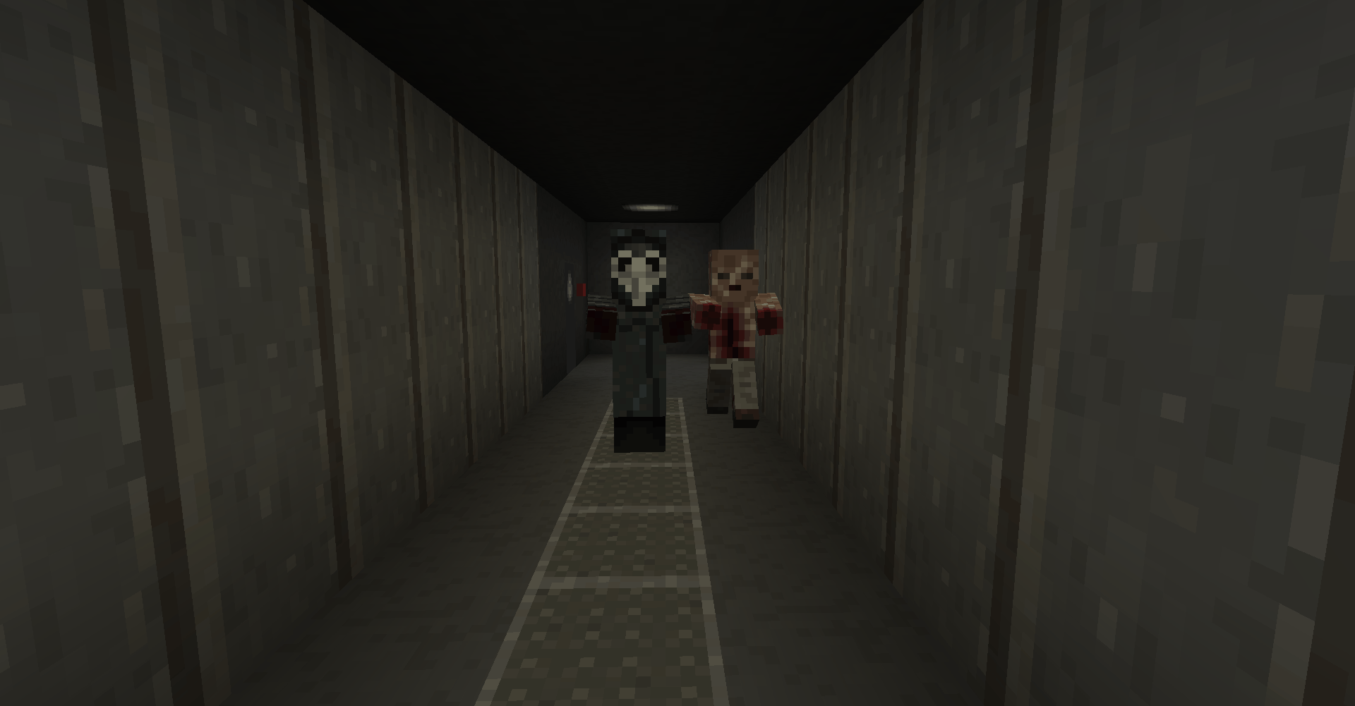 Хоррор карта майнкрафт scp
