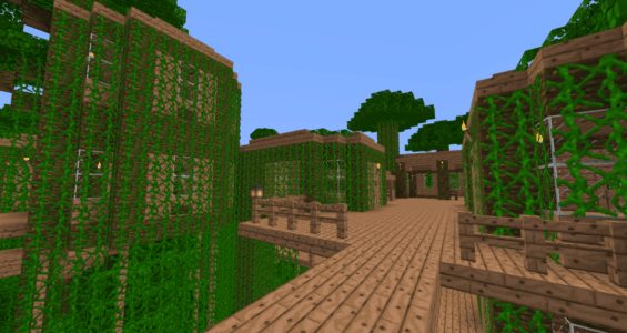 Steven's Traditional : Une maison dans les arbres de la jungle