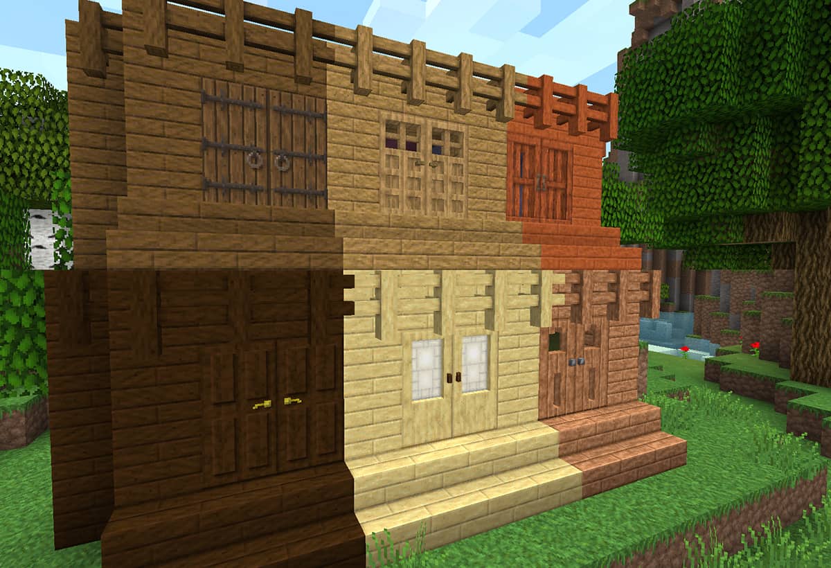Resource pack Lithos : La texture des différentes planches