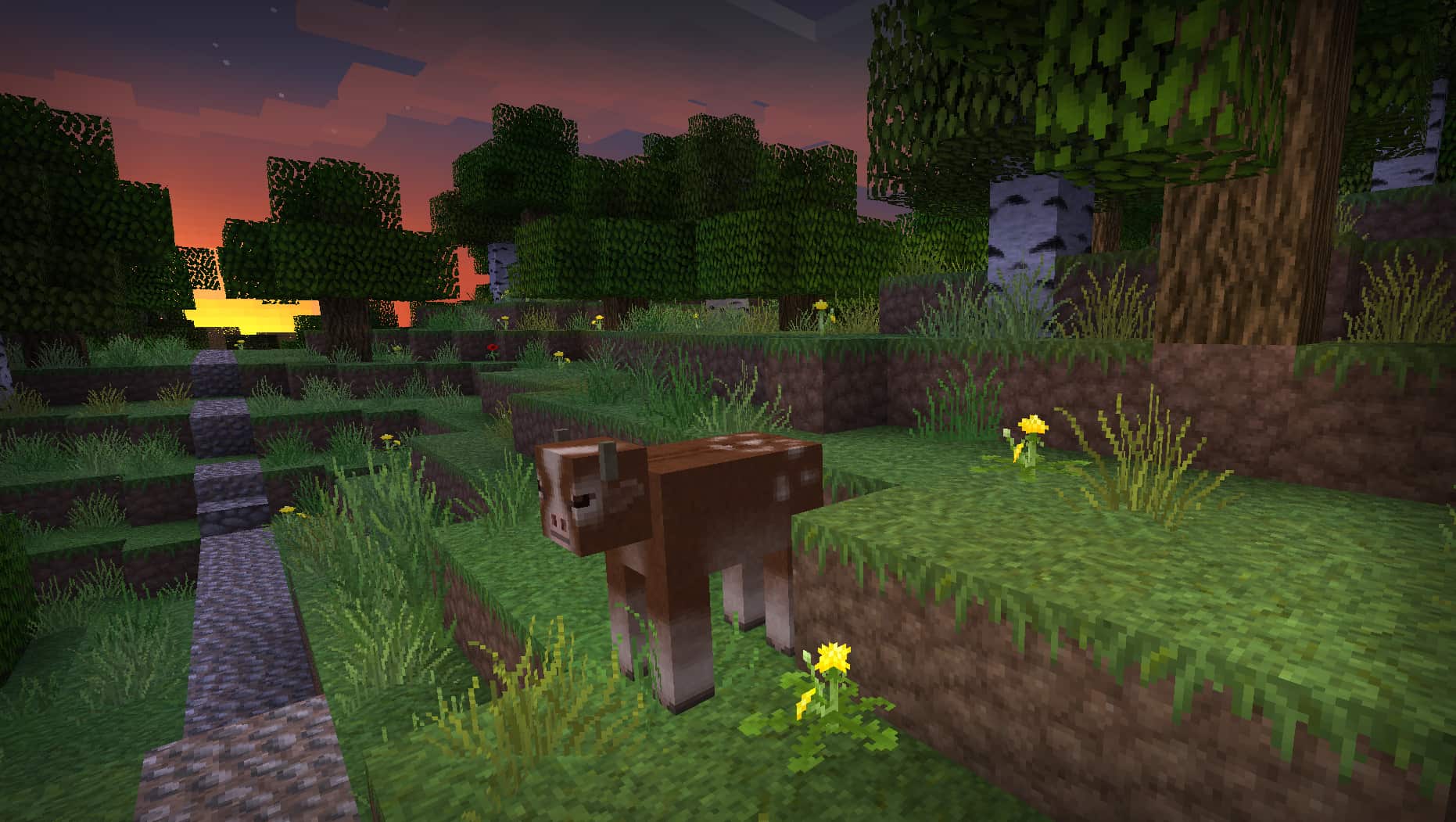 Resource pack Lithos : La vache de Minecraft