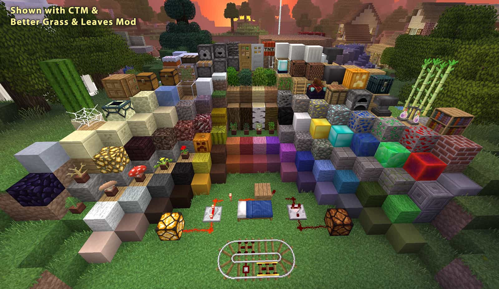 Resource pack Lithos : L'ensemble des blocs de Minecraft
