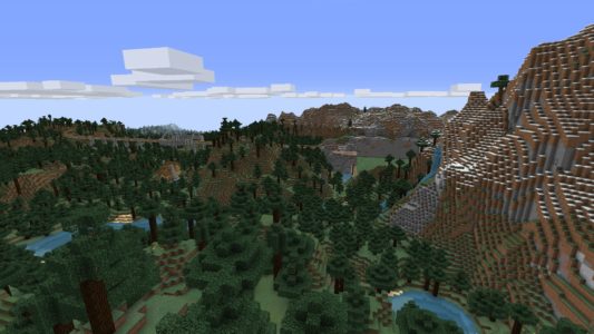 Steven's Traditional : Une forêt de sapins