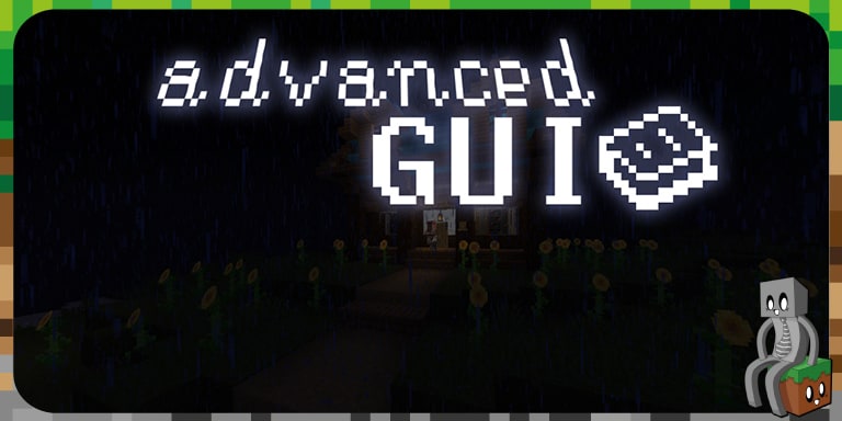 Resource Pack : Advanced GUI [1.13 - 1.16]