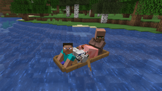 Bateau Four - Grand bateau Minecraft