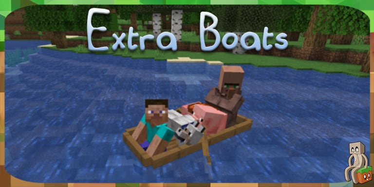 Mod : Extra Boats [1.14.4 - 1.15.2]