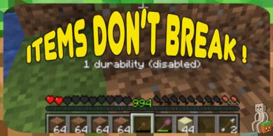 Mod : Items Don't Break