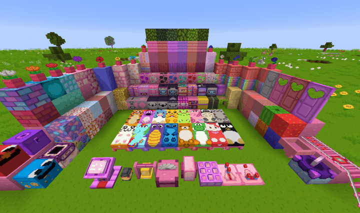 Kawaii World! 1.18 Minecraft Texture Pack