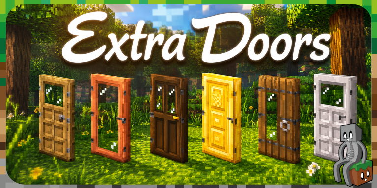 [Mod] ExtraDoors [1.14.4 - 1.16.4] - Minecraft-France