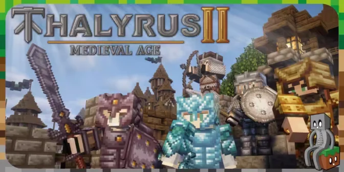 [Resource Pack] Thalyrus II Medieval Age [1.20.6 – 26.3]