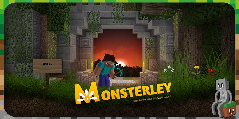 Resource Pack : Monsterley [1.9 -1.16]