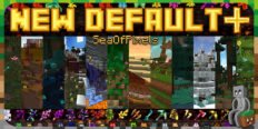 Resource Pack : New Default+ [1.12 - 1.21] - Minecraft-France