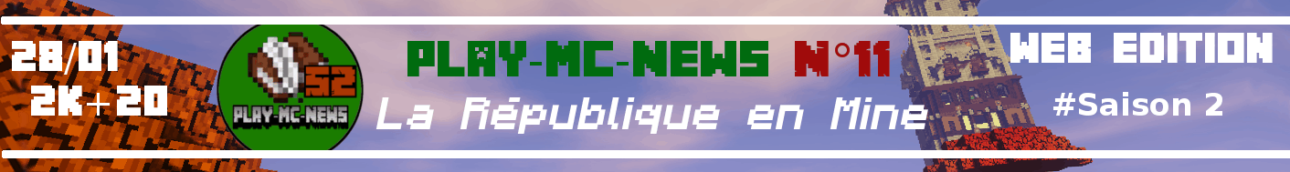 Play-Mc-News N°11 - La République en Mine (Web Edition)