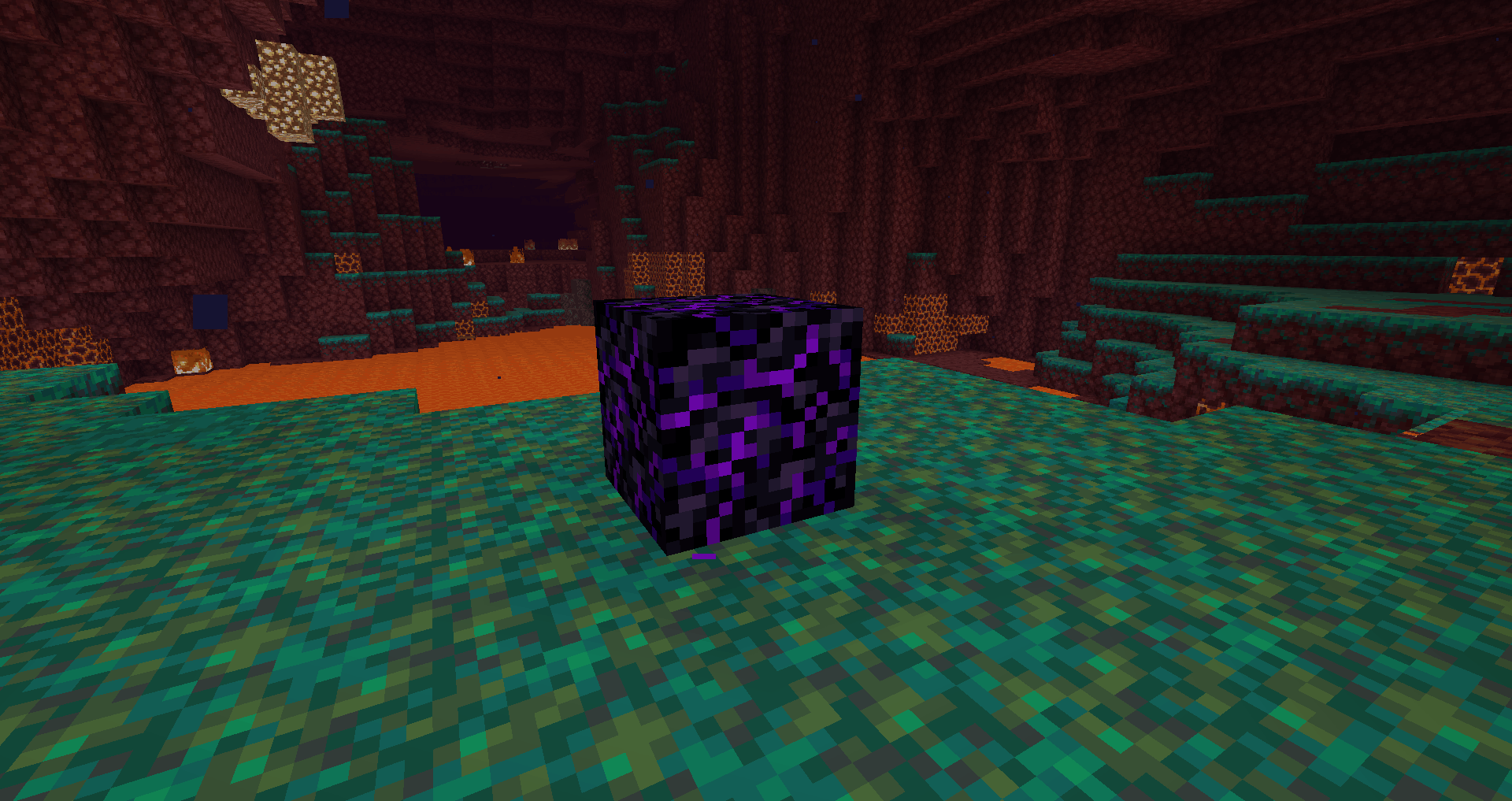 Obsidienne pleureuse - Minecraft 1.16