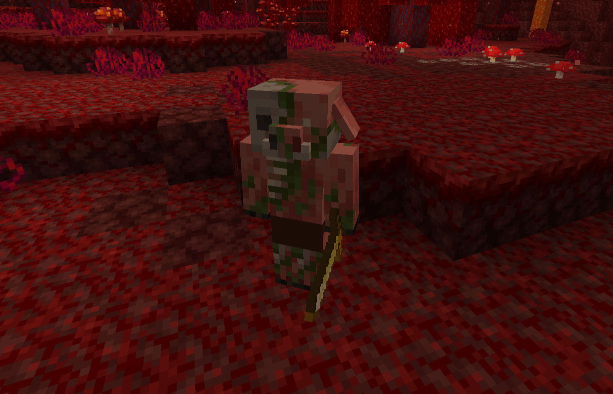 Piglins zombifiés - Minecraft 1.16 - Nether Update